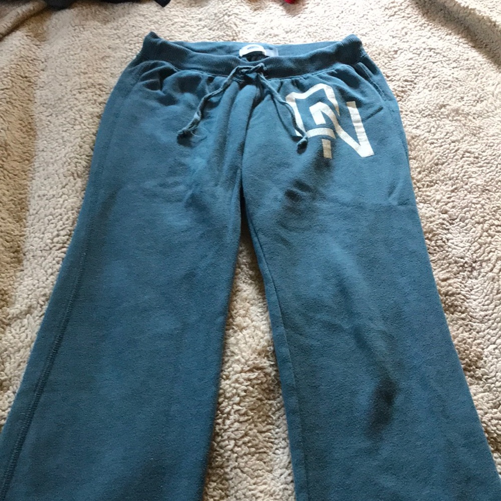 Old navy draw string athletic boot leg joggers ax